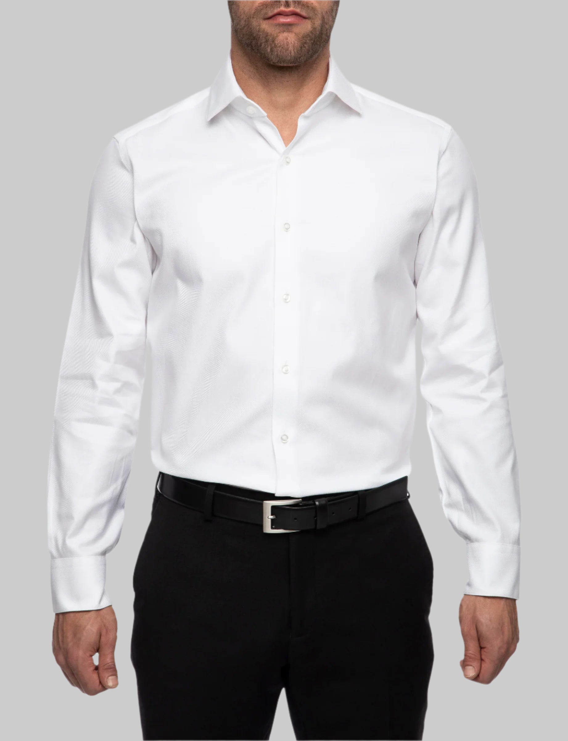 Winston White Luxury Twill Shirt