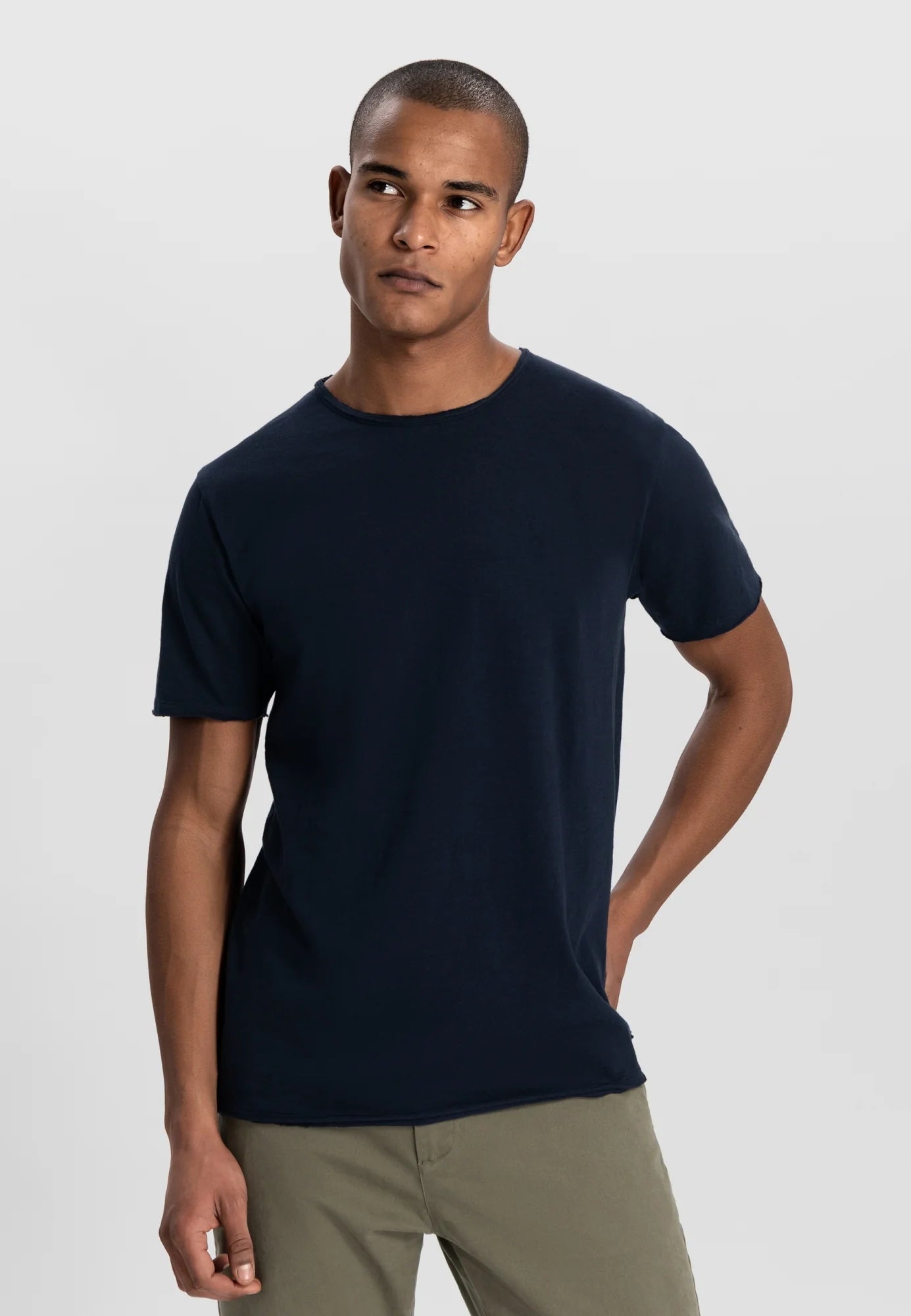 McQueen Navy Tee by Dstrezzed