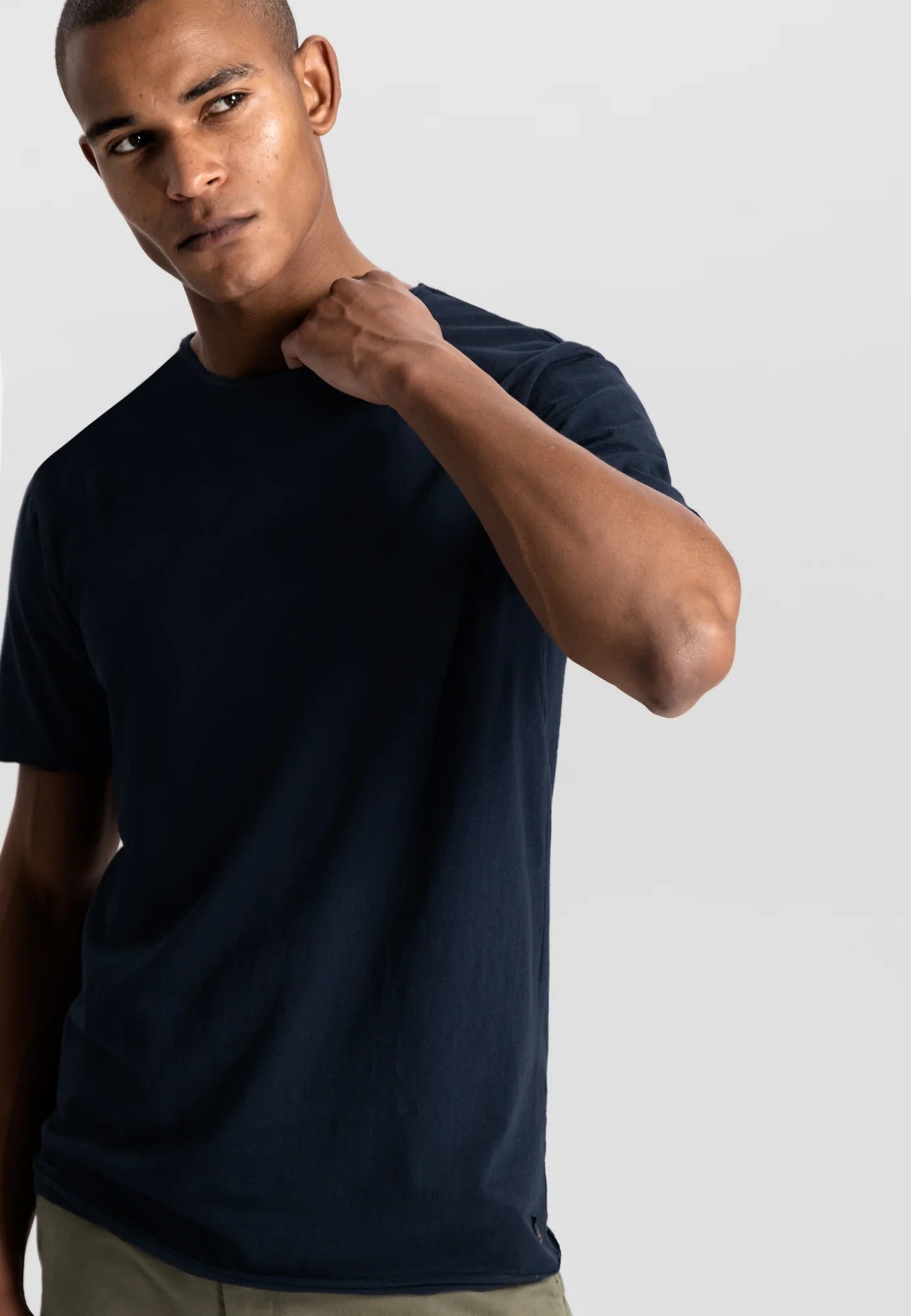 McQueen Navy Tee by Dstrezzed