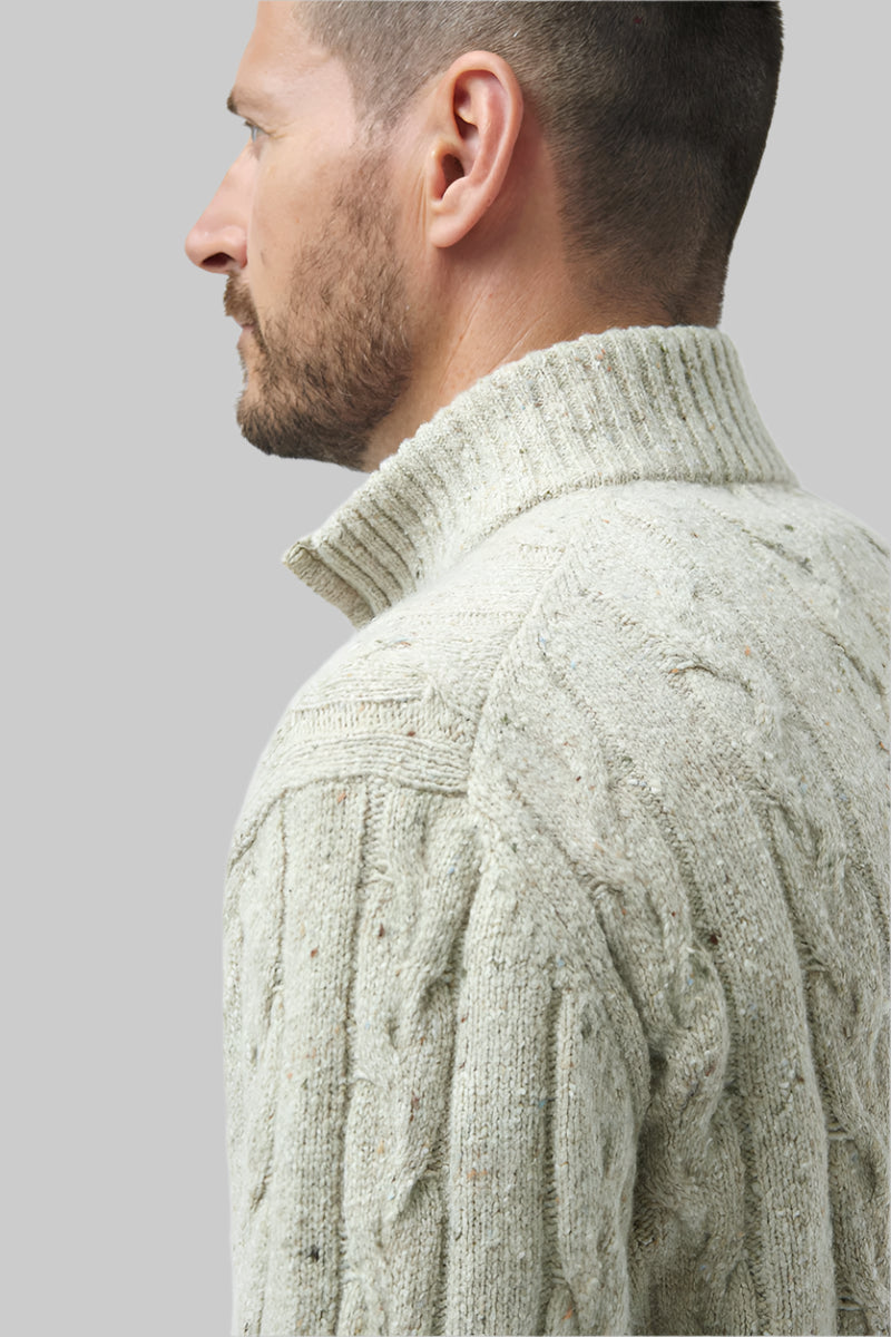 Oatmeal Cable Knit