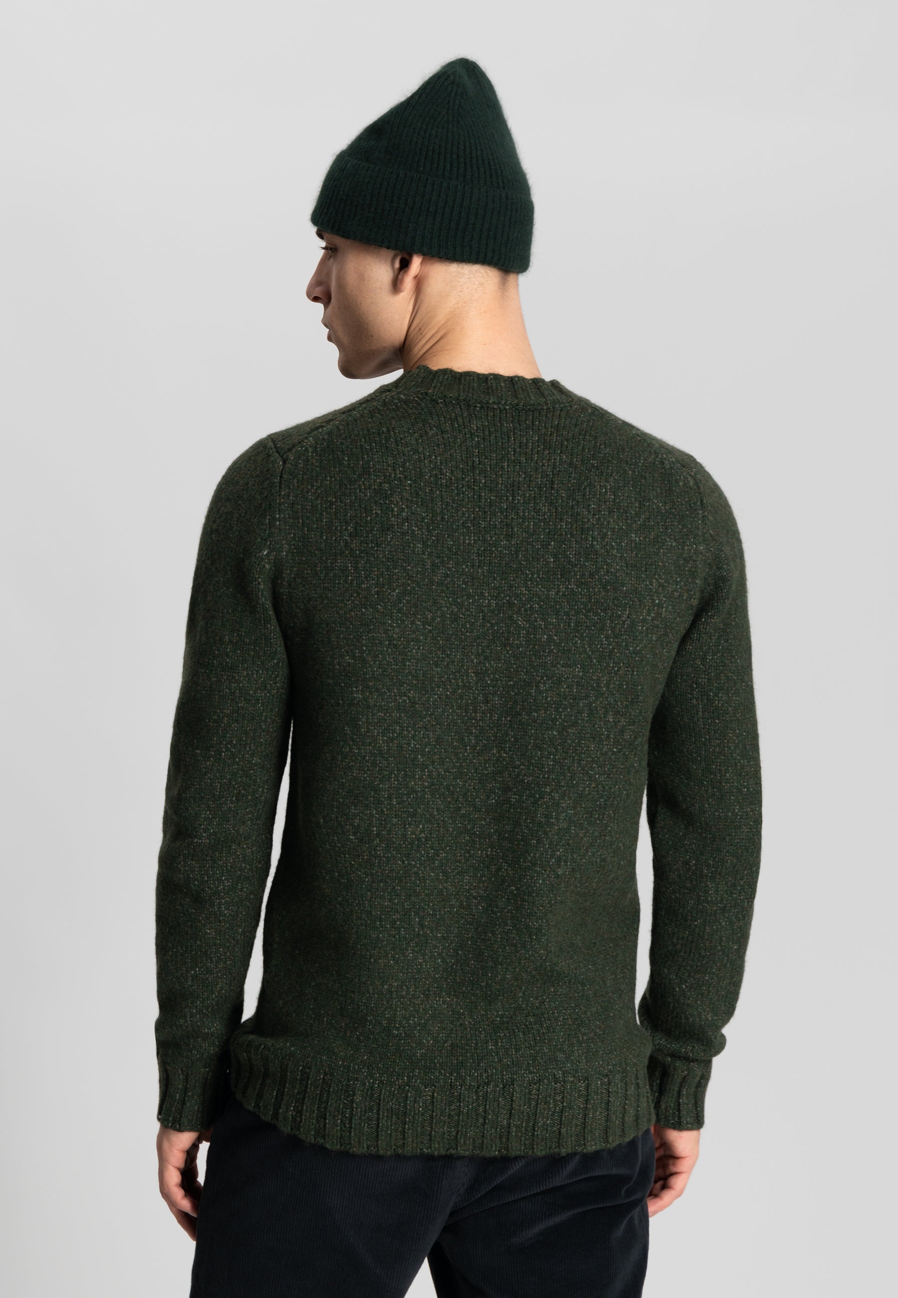 Melange Crew Neck