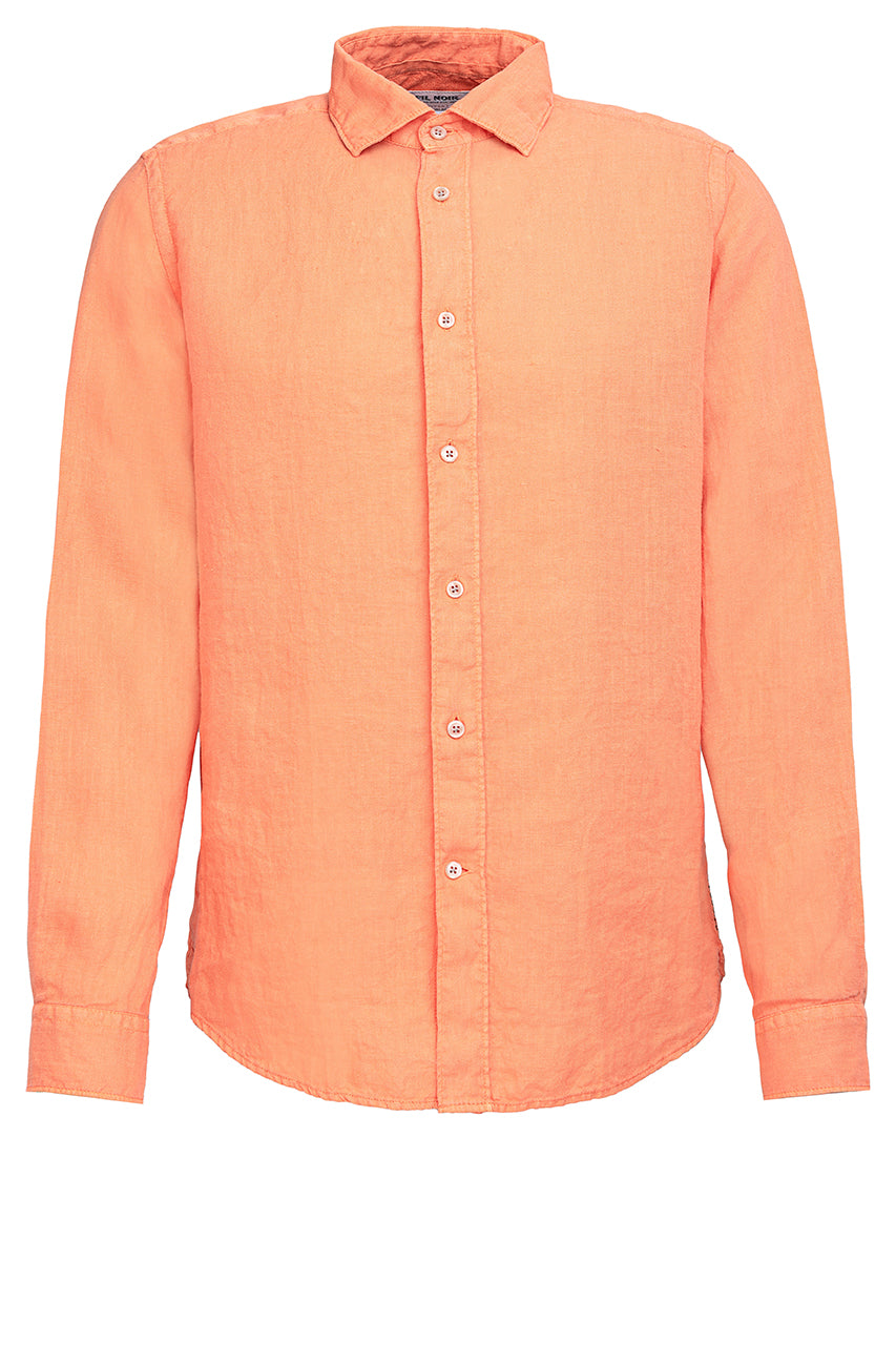 Roma Orange linen by Fil Noir