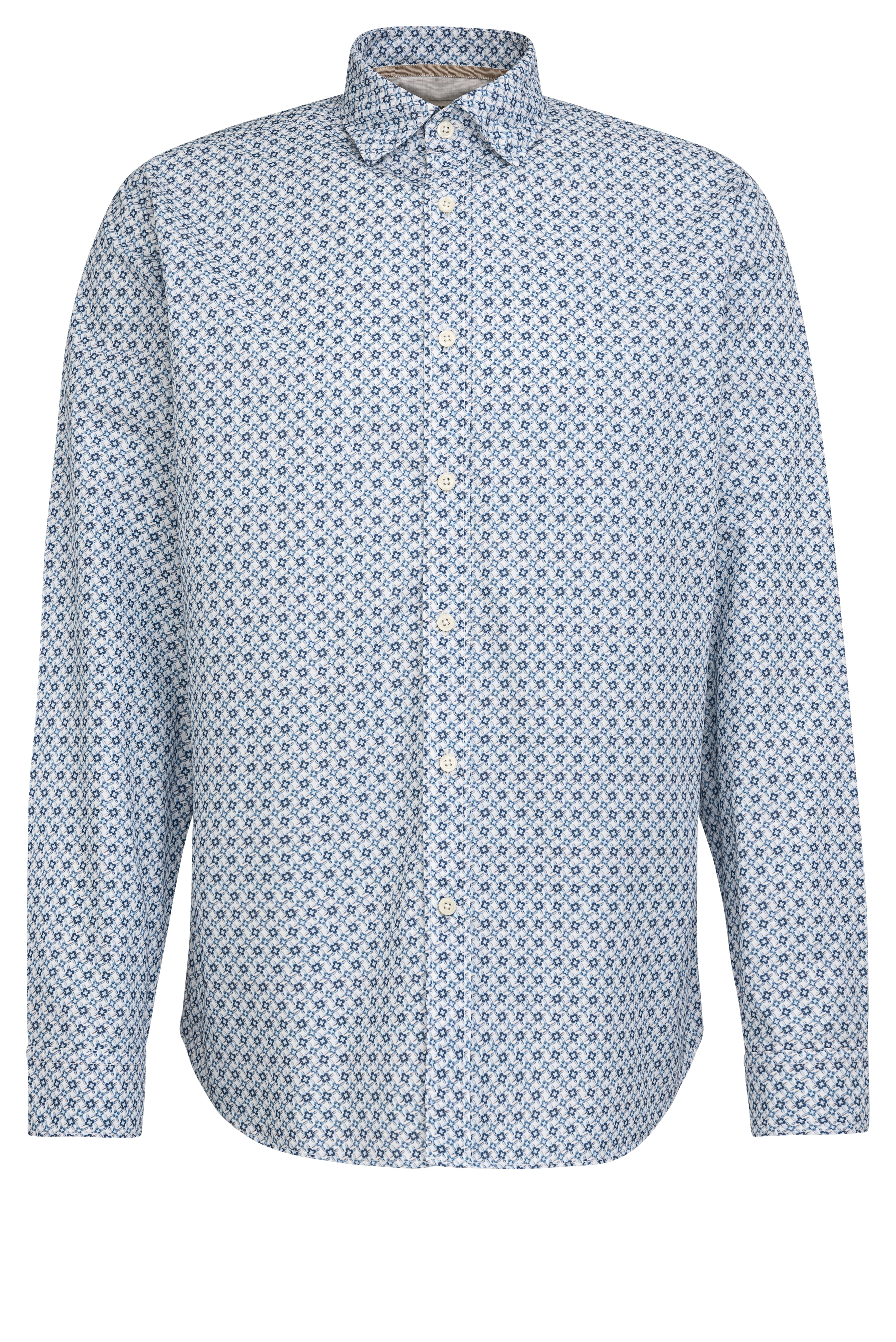 Treviso Blue Aztec Shirt