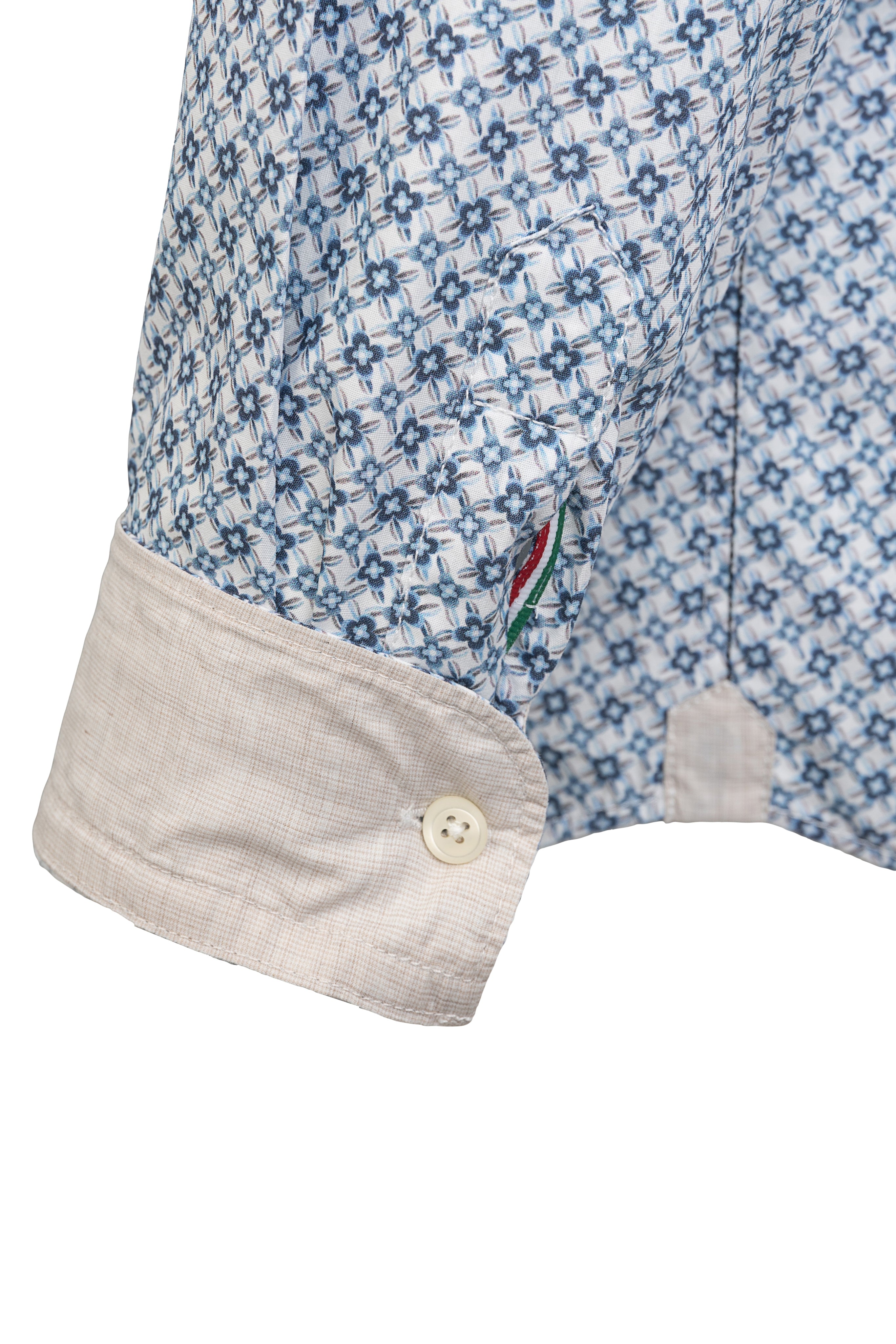 Treviso Blue Aztec Shirt