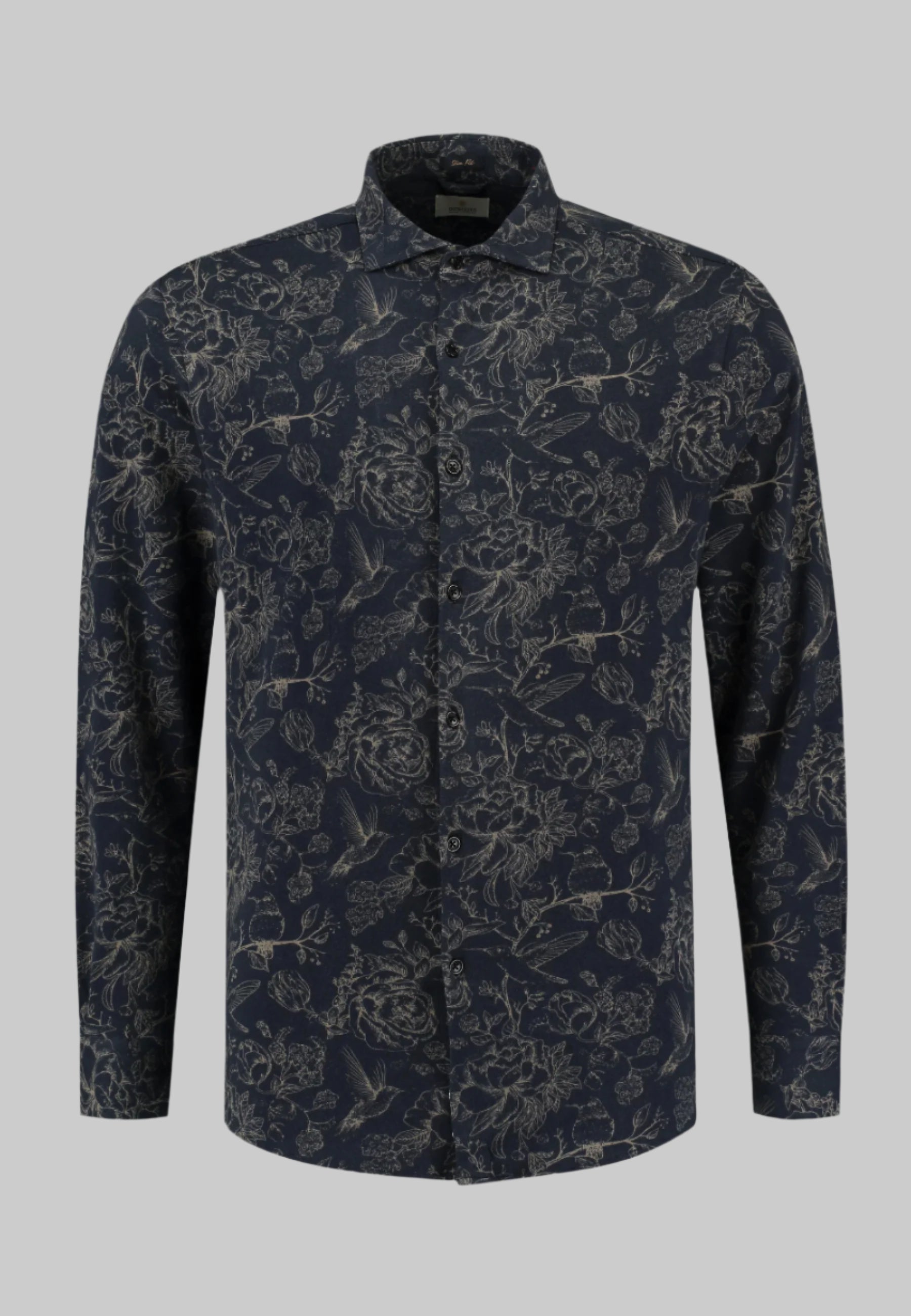 Hidden Birds Jersey Knit Shirt