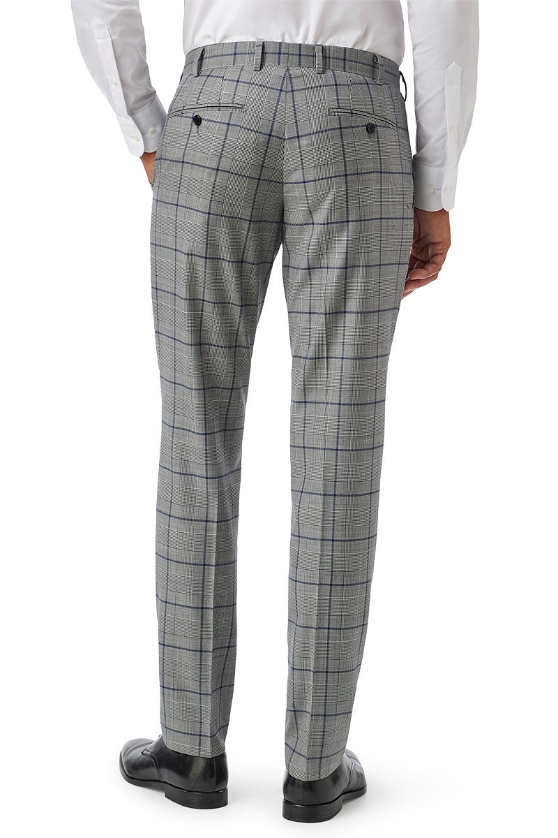 Bold Check in Grey