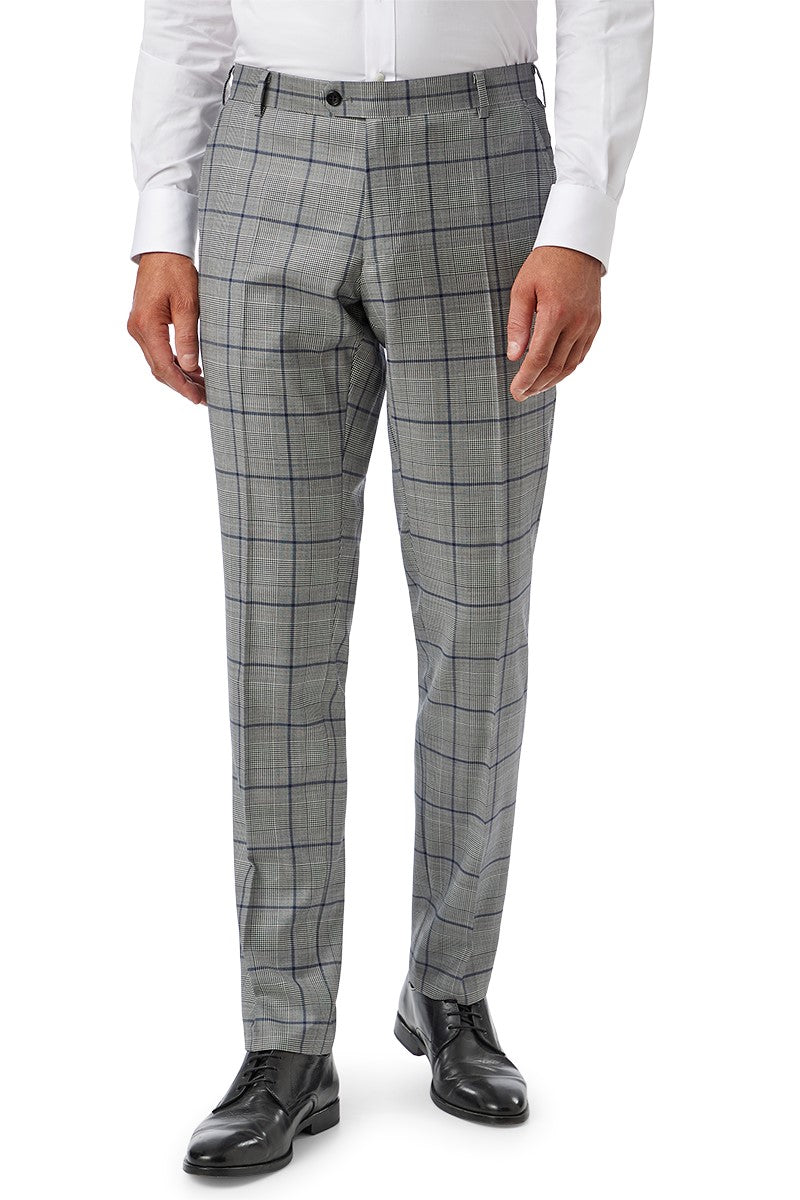 Bold Check in Grey