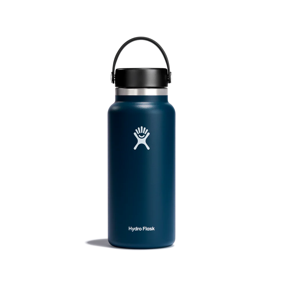 Indigo 32oz (946mL) Wide Mouth Hydro Flask