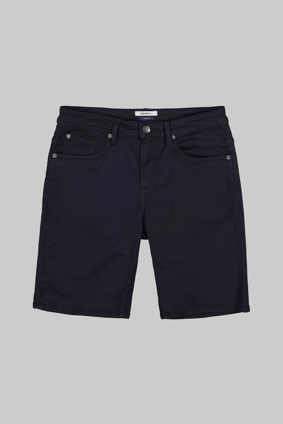 Navy Cotton Short