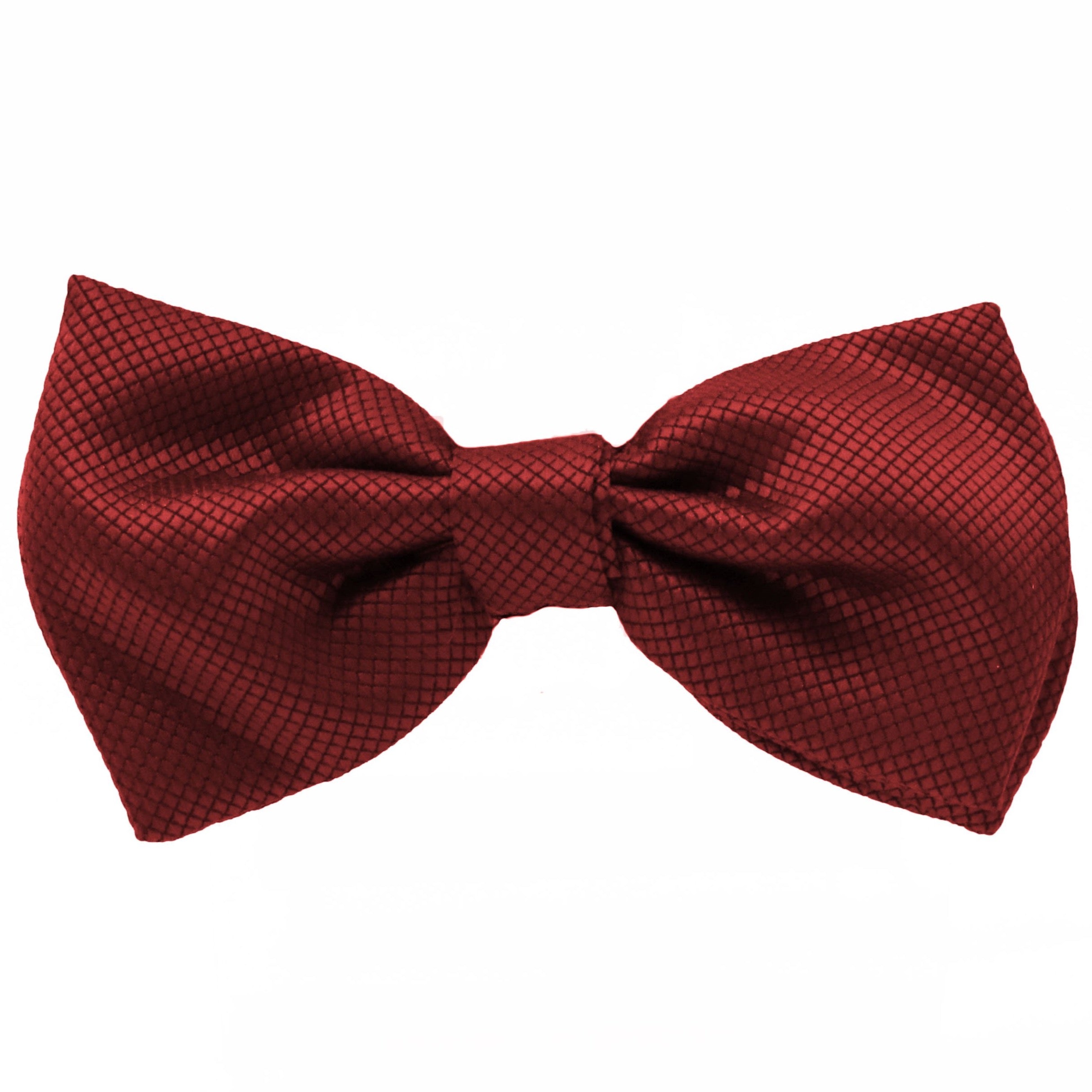 Burgandy Jacquard Bow Tie