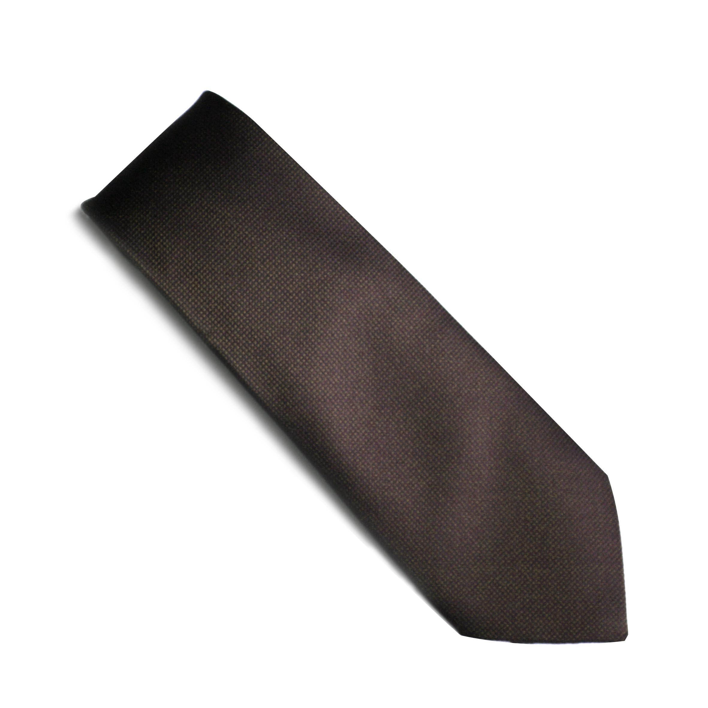 Brown Jacquard Tie