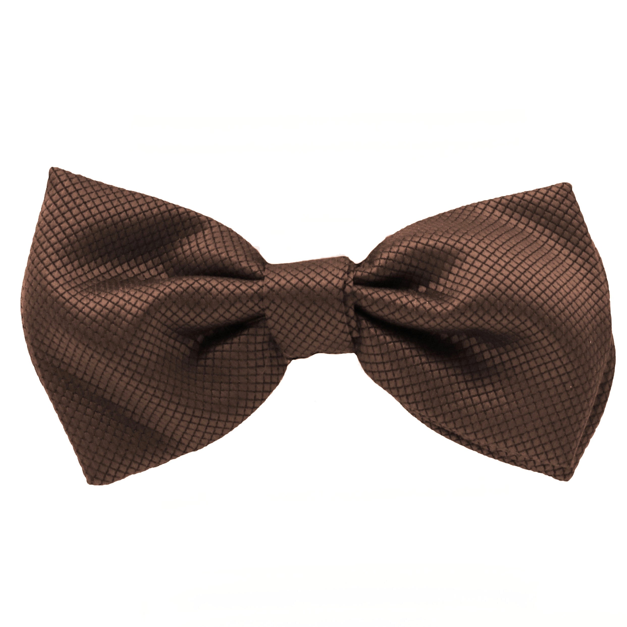 Brown Jacquard Bow Tie