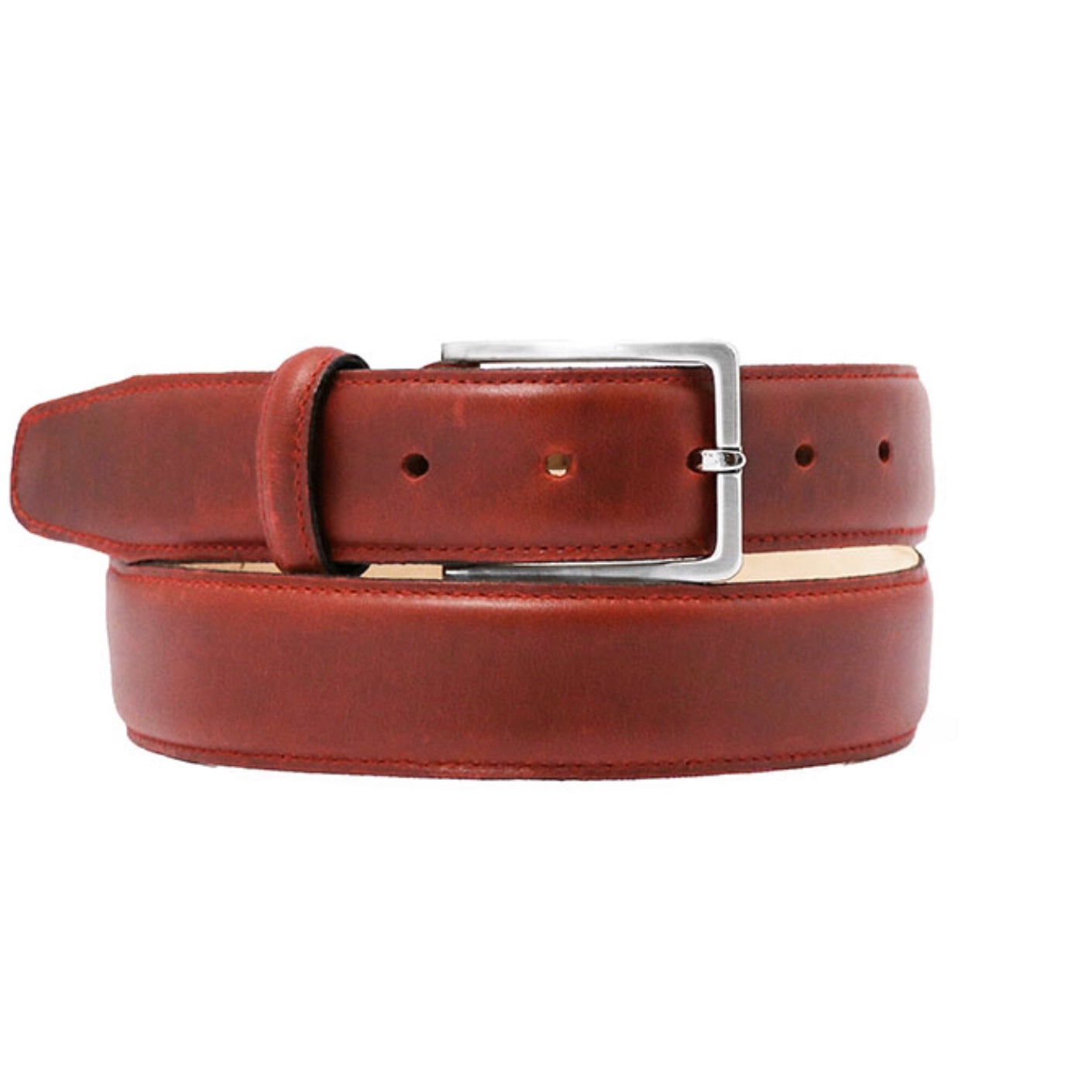 Poynton Ox Blood Belt by 1919 Parisian