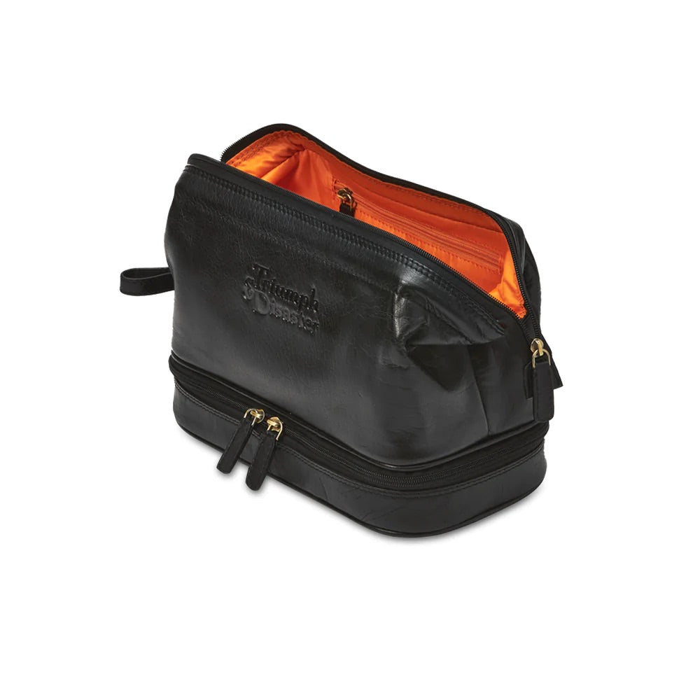 Frank The Dopp Leather Toilet Bag by Triumph & Disaster
