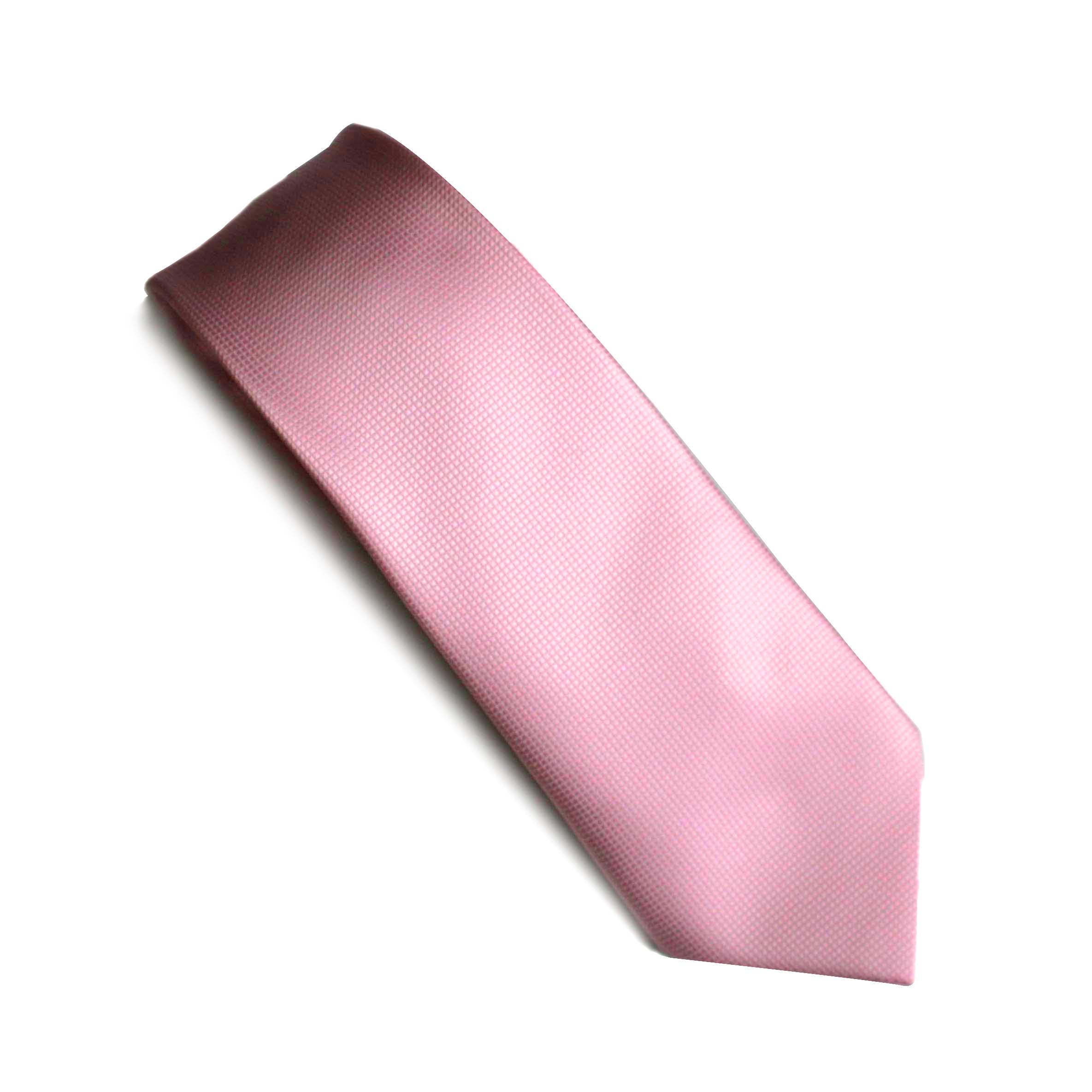 Pink Jacquard Tie