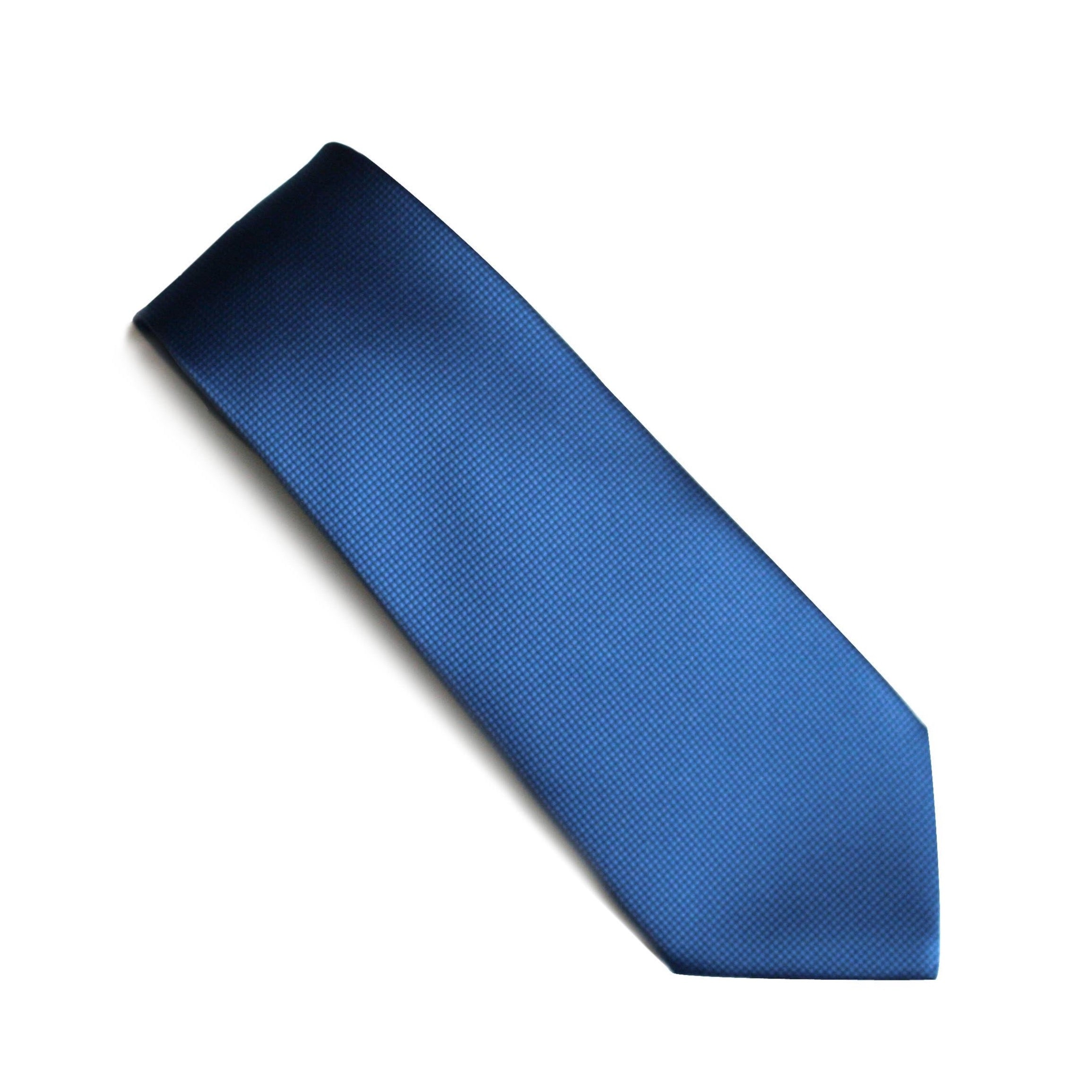 Cobalt Jacquard Tie