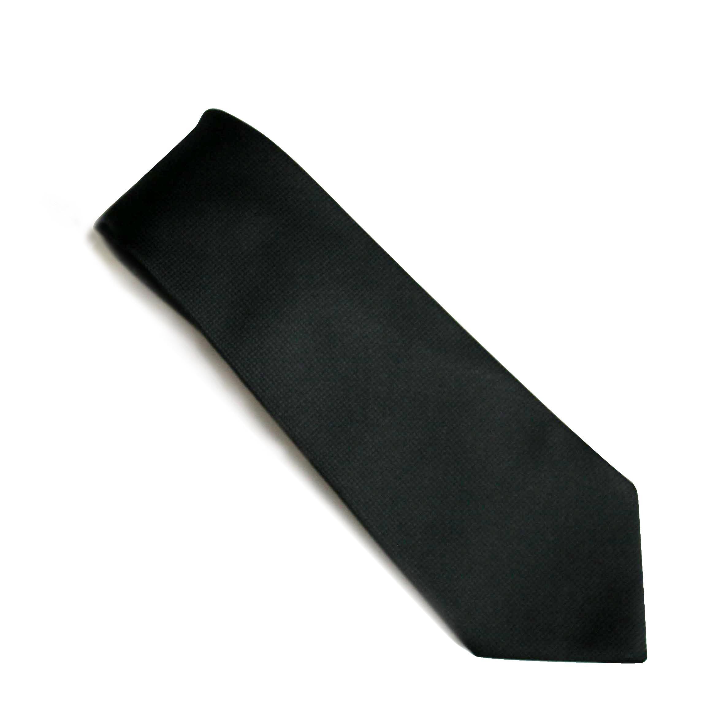 Black Jacquard Tie