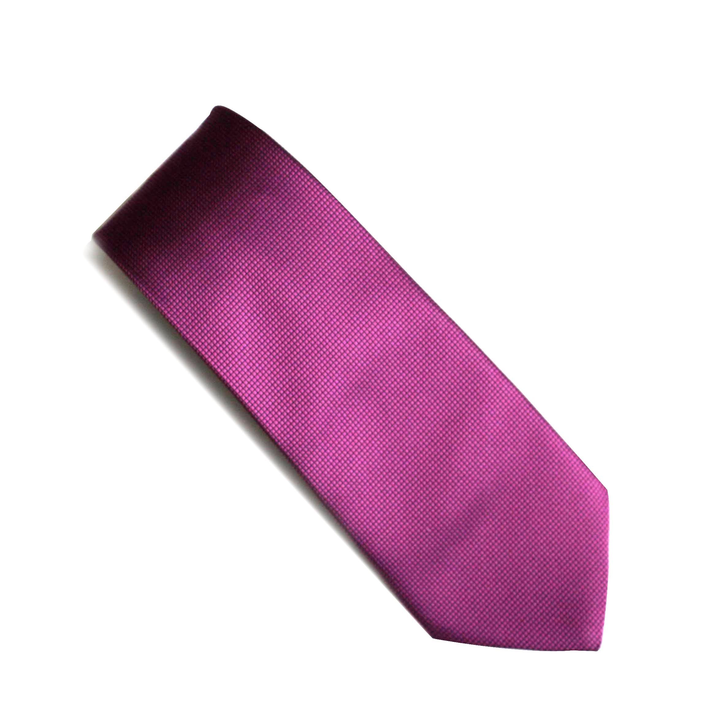 Fuchsia Jacquard Tie