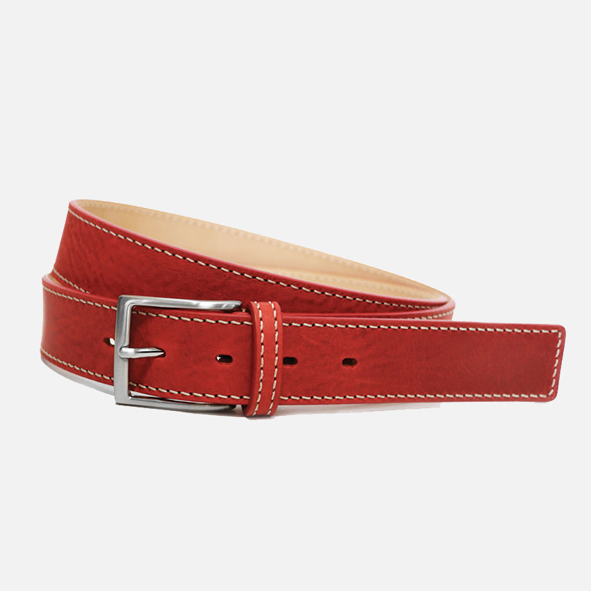 Red Sandro Belt by Monti Castello