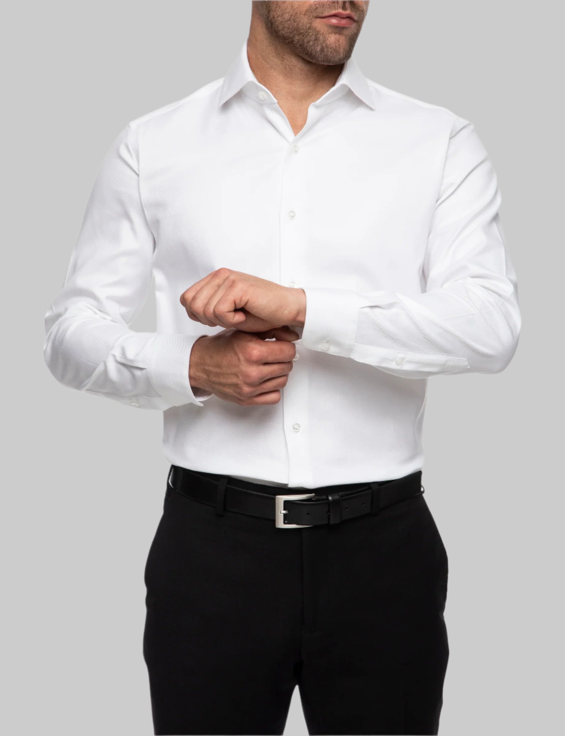 Winston White Luxury Twill Shirt