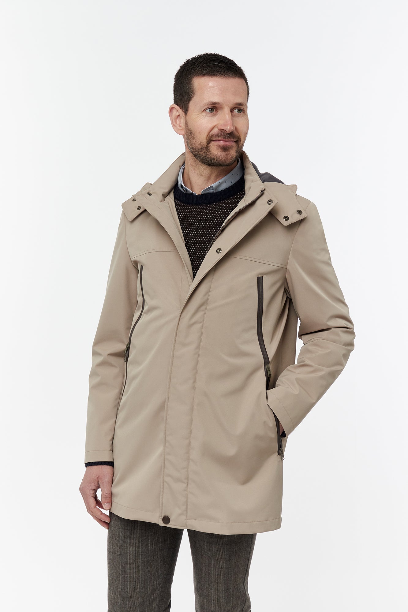 Camel Waterproof Raincoat