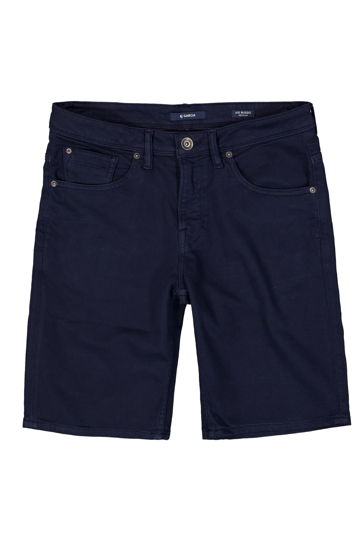 Navy Cotton Short