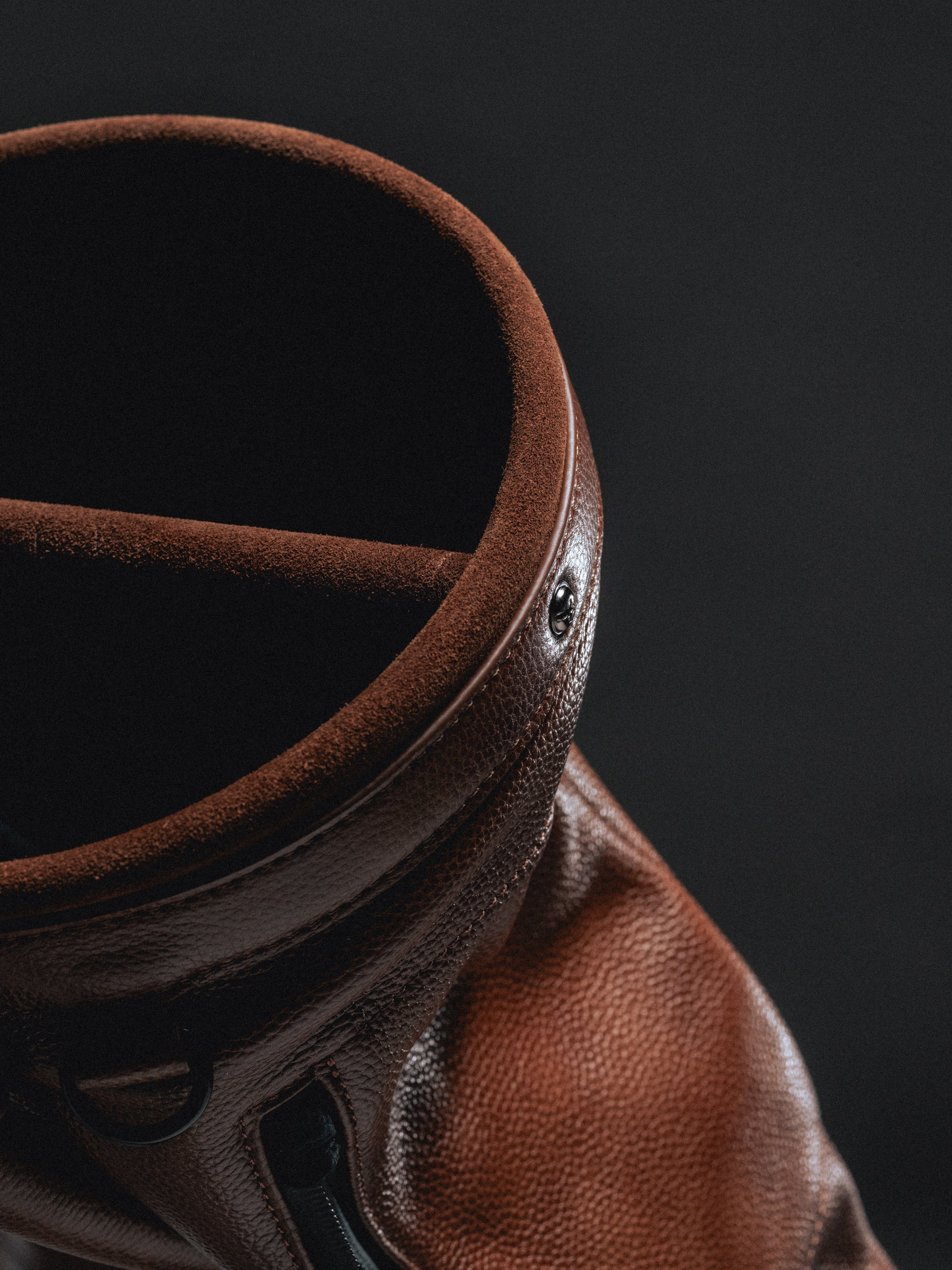 Hiroki Leather Sunday Golg Bag