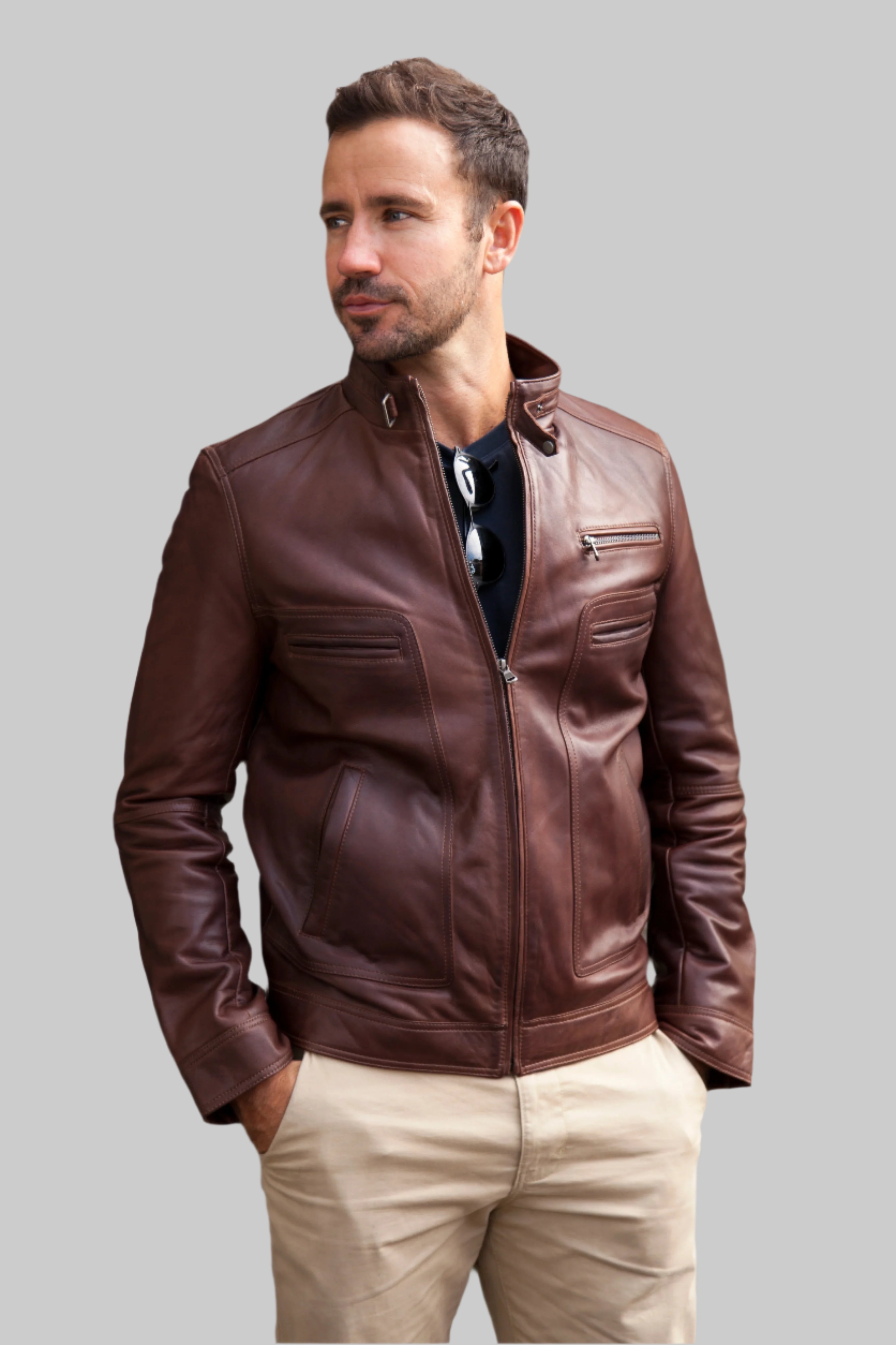 Tan Leather Jacket