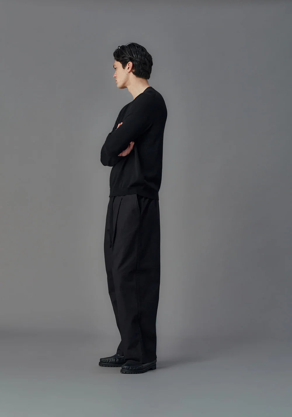 Merino Classic V Navy