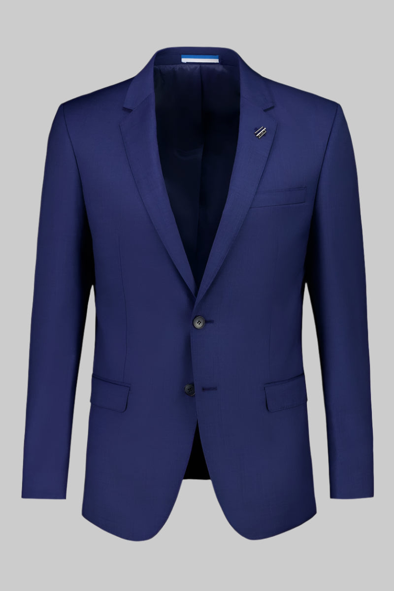 Lithium Blue Textured Jacket