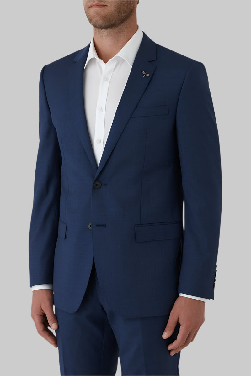 Lithium Blue Textured Jacket