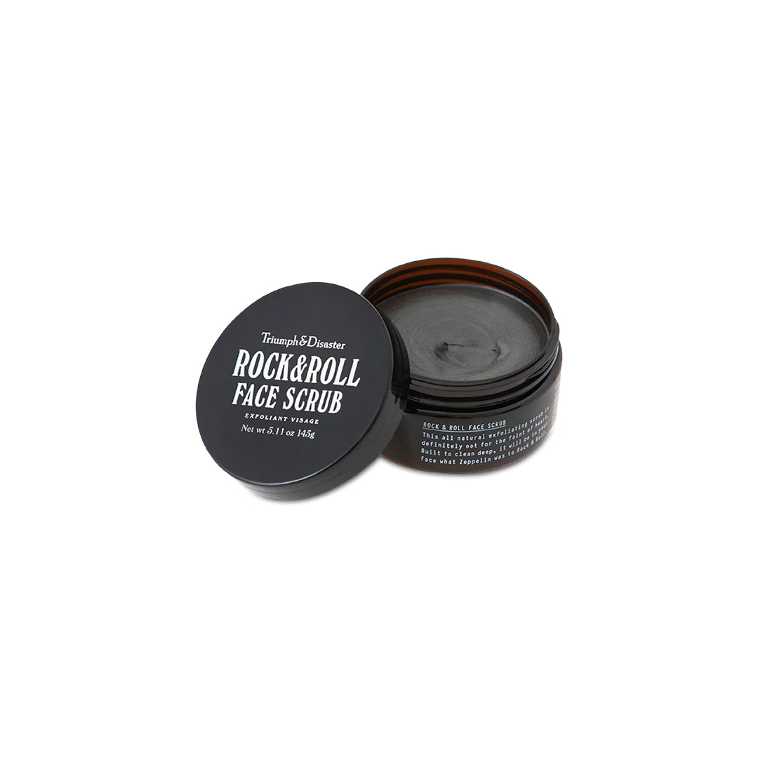 Rock & Roll Volcanic Ash & Green Clay Face Scrub by Triumph & Disaster